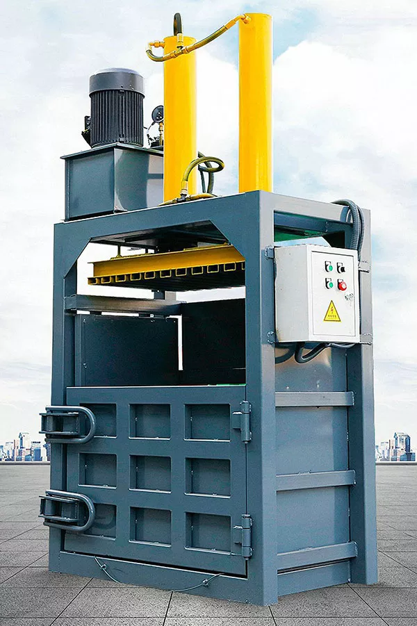 100T vertical baler