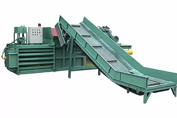 Horizontal Textile Baler machine