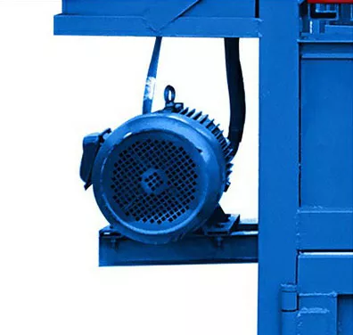 vertical baler machine