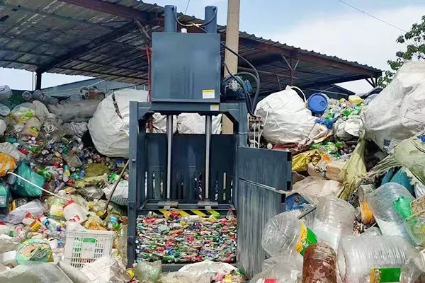 vertical-waste-paper-baler