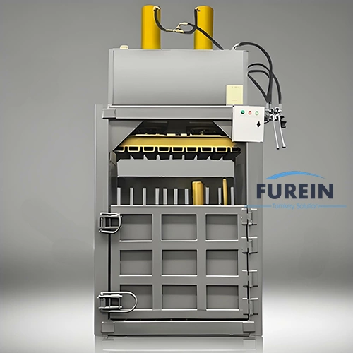Plastic Bottle Baler Machine 4 vertical plastic bottle baler machine
